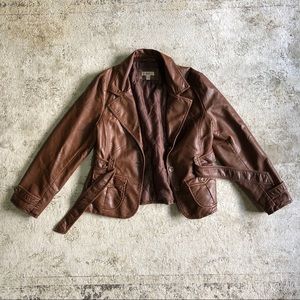 Vegan Leather Jacket 🌿